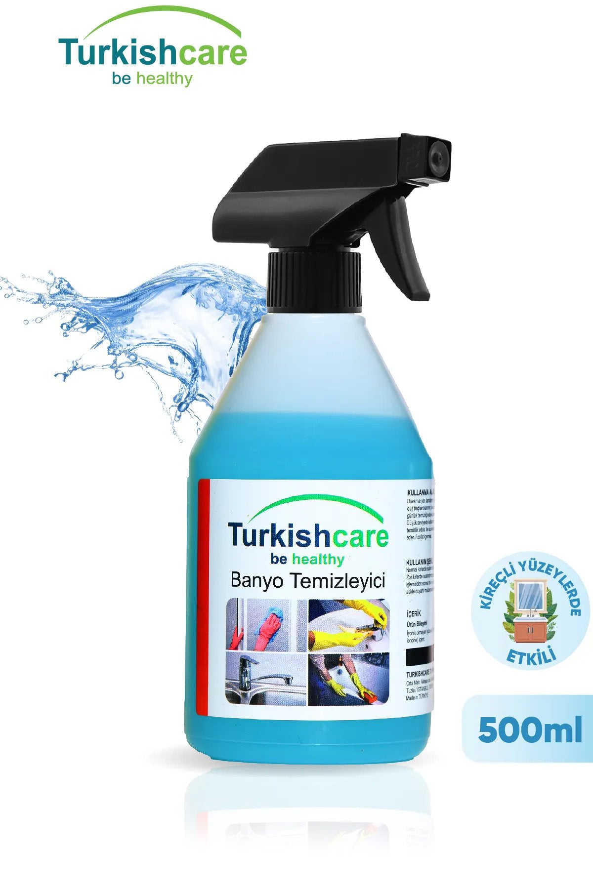 Armatür, Banyo Ve Kireç Sökücü Temizleyici Sprey 500 ml